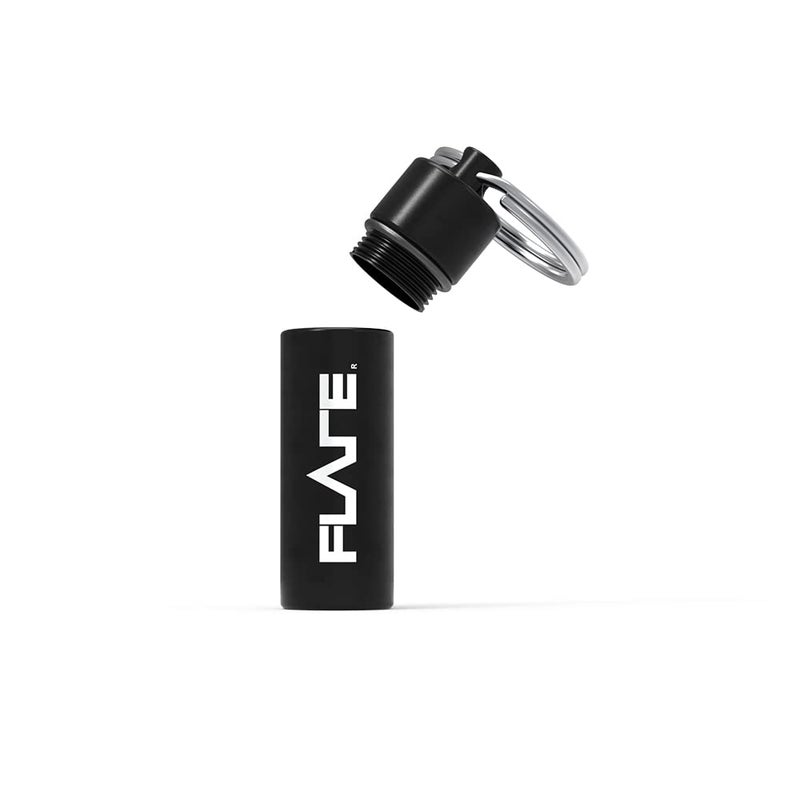 FLARE AUDIO Capsule Black - Tough Lightweight Aluminium, Water-proof, Keychain - Image 3